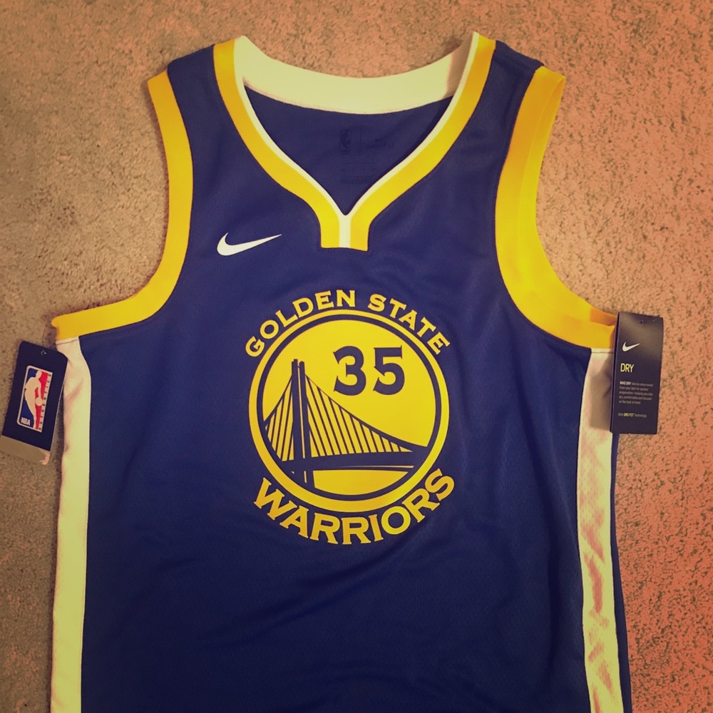 Golden State Warriors Kevin Durant B-ball Jersey